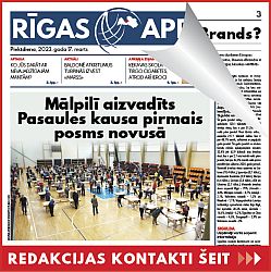 Jaunākais "Rīgas Apriņķa Avīzē"