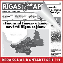 Jaunākais "Rīgas Apriņķa Avīzē"