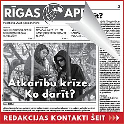 Jaunākais "Rīgas Apriņķa Avīzē"
