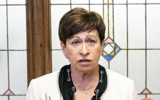 FDP priekšsēdētāja Inna Šteinbuka. Foto - Saeimas administrācija