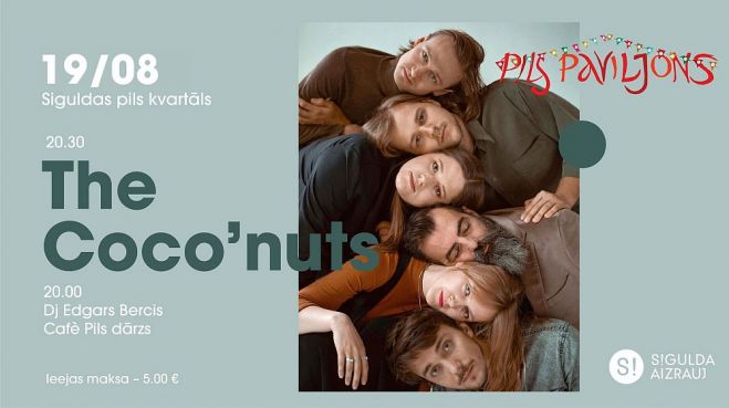 19.VIII Grupas "The Coco’nuts" koncerts Siguldā