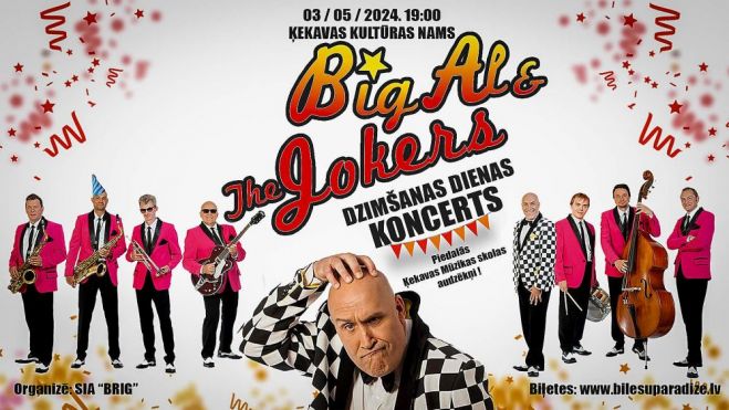 3.V Grupas "Big Al & The Jokers" koncerts Ķekavā