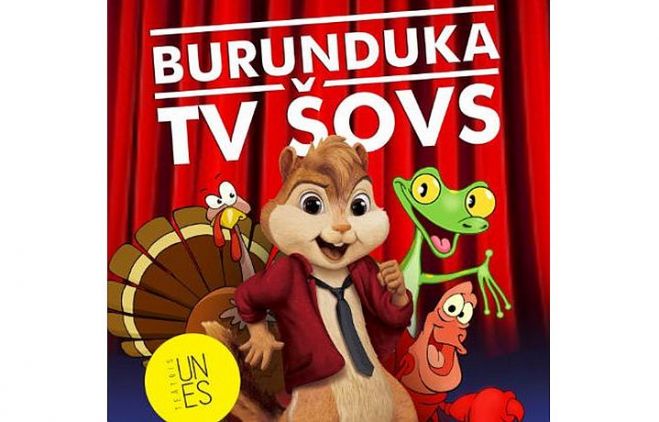 19.IV Izrāde bērniem "Burunduka TV šovs" Inčukalnā