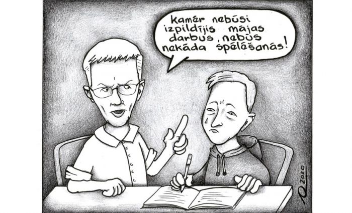 Karikatūra - Aigars Lapiņš