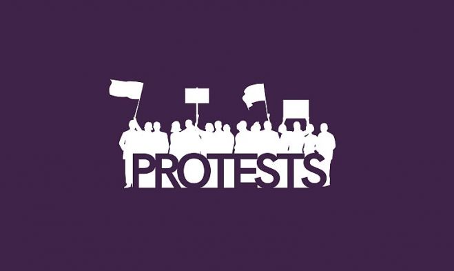 Ilustrācija - protests.eu