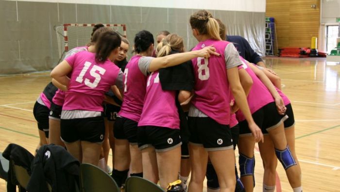 23.X Latvijas dāmu handbola čempionāta spēle Salaspilī