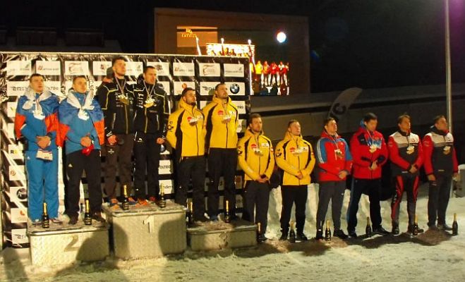 Bērziņa divnieku ekipāža Siguldā kļūst par Eiropas junioru čempioniem bobslejā