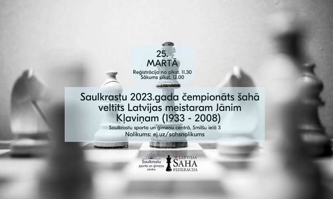 25.III Saulkrastu čempionāts šahā