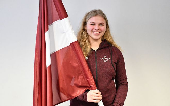 Betija no Baltezera nesīs Latvijas karogu Eiropas Jaunatnes ziemas Olimpiādes atklāšanas ceremonijā