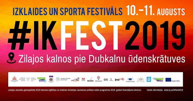 Nākamnedēļ Zilajos kalnos norisināsies "Latvijas Jauniešu galvaspilsētas" festivāls "Ikfest2019"