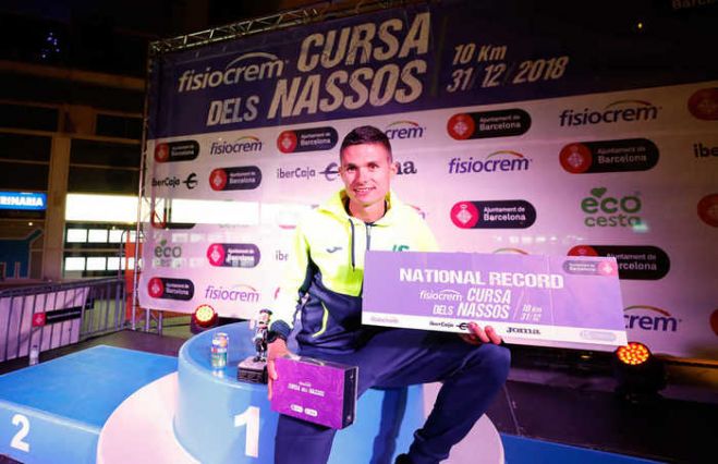 Mārupietis Serjogins labojis Latvijas rekordu 10 km skrējienā