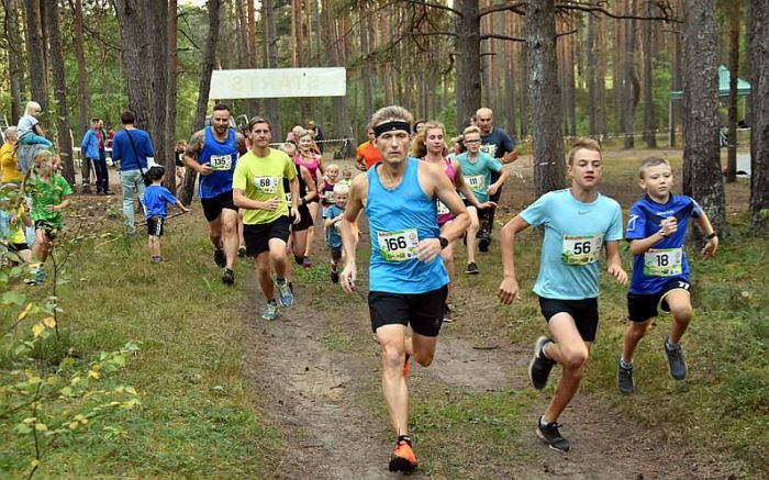 21.IX Krosa skriešanas sacensību "Baložu bizons" desmitais posms
