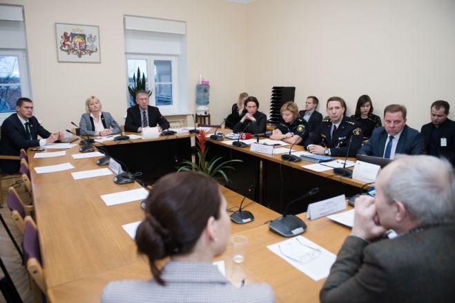Juridiskās komisijas Krimināltiesību politikas apakškomisijas sēde 2019. gada 29. janvārī.