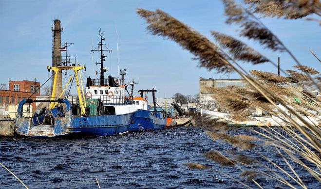 Rīgas līcī patlaban zvejo vien kādi pārdesmit kuģi. Krasta ļaudis tos tuvāk iepazīst jūlija otrajā sestdienā, kad traleri vizina Jūras svētku apmeklētājus. Foto – Edgars Vijups.