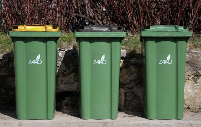 ZAAO bez maksas uzstādīs dalīti vāktu atkritumu konteinerus privātmājām