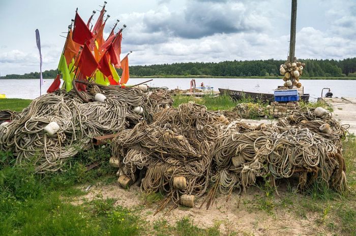 Vistuvāk Rīgai zvejniekus var sastapt Buļļupē, lai gan dažkārt arī Daugavā iepretim prezidenta pilij ielikti tīkli. Foto – Valdis Brauns