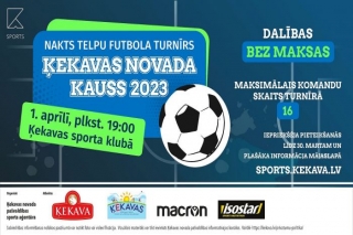 1.IV Nakts telpu futbola turnīrs "Ķekavas novada kauss 2023"