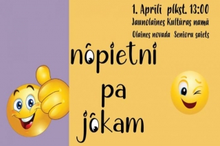 1.IV Olaines novada senioru saiets "Nopietni pa jokam" Jaunolainē