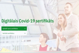 Covid-19 saslimšanas gadījumā vakcinācijas sertifikāta darbību apturēs uz septiņām dienām