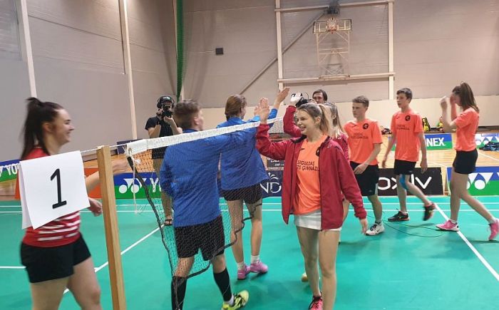 Attēls rakstam: 21.V Latvijas skolu komandu čempionāts badmintonā Siguldā
