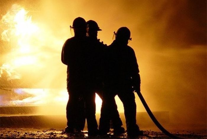 Attēls rakstam: Trešdien vakarā Inčukalna pagastā degusi dārza māja