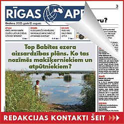 Jaunākais "Rīgas Apriņķa Avīzē"