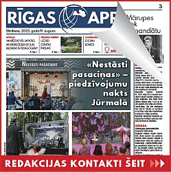 Jaunākais "Rīgas Apriņķa Avīzē"