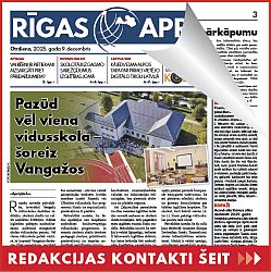 Jaunākais "Rīgas Apriņķa Avīzē"