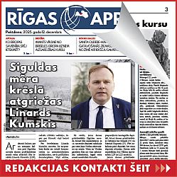 Jaunākais "Rīgas Apriņķa Avīzē"