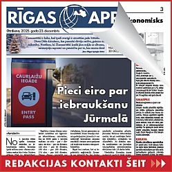 Jaunākais "Rīgas Apriņķa Avīzē"