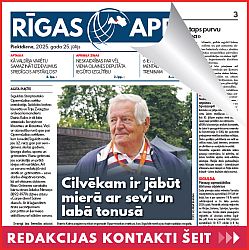 Jaunākais "Rīgas Apriņķa Avīzē"