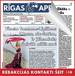 Jaunākais "Rīgas Apriņķa Avīzē"