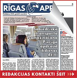 Jaunākais "Rīgas Apriņķa Avīzē"