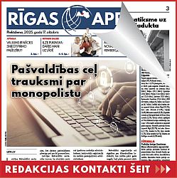 Jaunākais "Rīgas Apriņķa Avīzē"