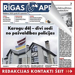 Jaunākais "Rīgas Apriņķa Avīzē"