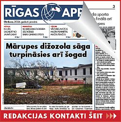 Jaunākais "Rīgas Apriņķa Avīzē"