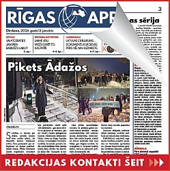 Jaunākais "Rīgas Apriņķa Avīzē"