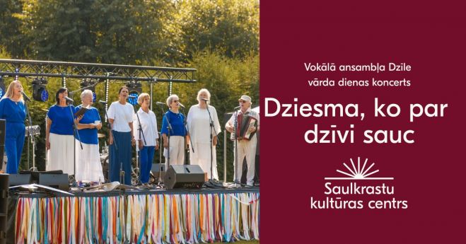 2.XI Ansambļa "Dzīle" vārda dienas koncerts "Dziesma, ko par dzīvi sauc" Pabažos