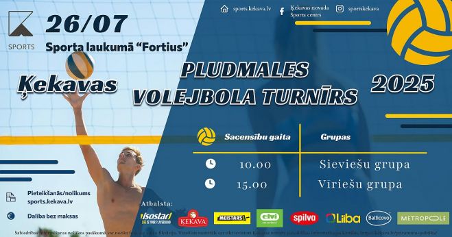 26.VII Ķekavas pludmales volejbola turnīrs