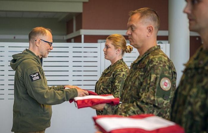 Foto - Ēriks Kukutis, Nacionālie bruņotie spēki