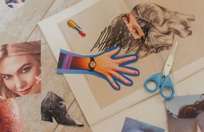 2.IX Back-to-school apņemšanās kolāžas veidošana Olainē