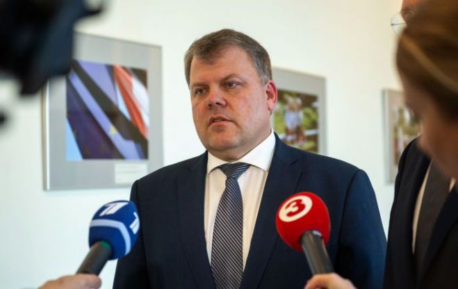 LPS priekšsēdētājs Gints Kaminskis. Foto - Valsts kanceleja