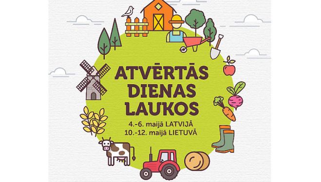 Akcijas &quot;Atvērtās dienas laukos 2019&quot; apmeklētāji varēs iepazīt 194 lauku saimniecības