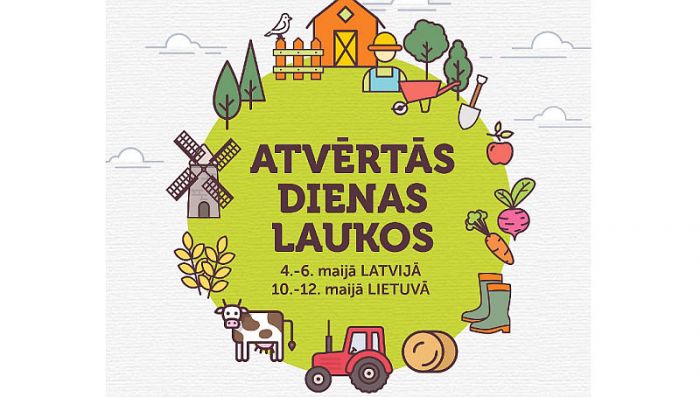 Akcijas "Atvērtās dienas laukos 2019" apmeklētāji varēs iepazīt 194 lauku saimniecības