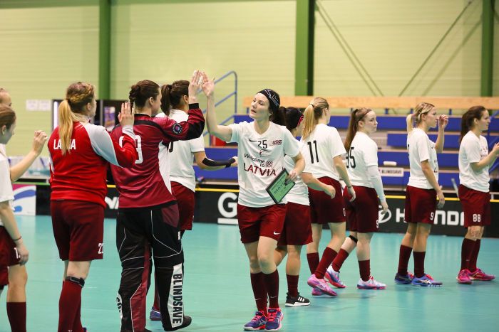 Ķekaviešu pārstāvētā Latvijas dāmu florbola izlase kvalificējas pasaules čempionātam