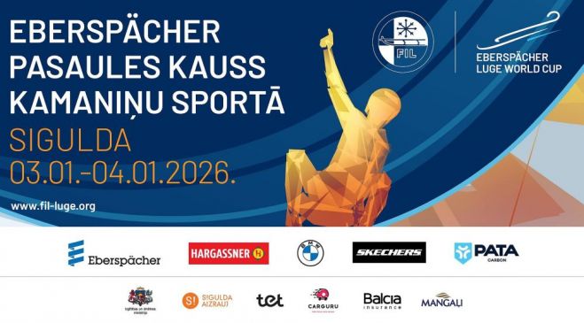 3.-4.I Pasaules kausa izcīņas ceturtais posms kamaniņu sportā Siguldā