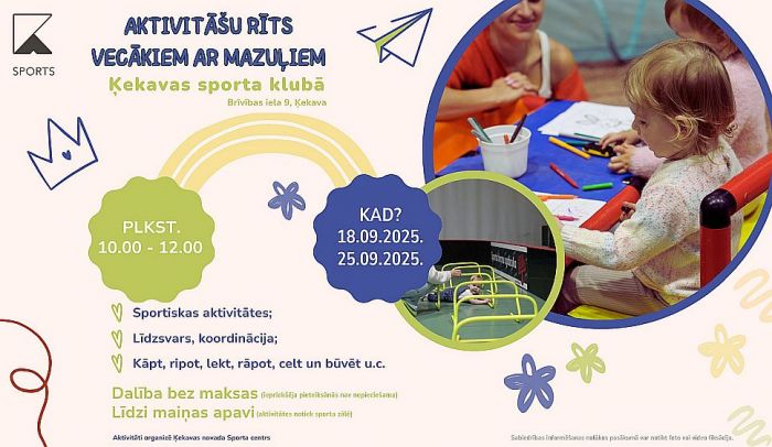 18.IX Aktivitāšu rīts vecākiem ar mazuļiem Ķekavā