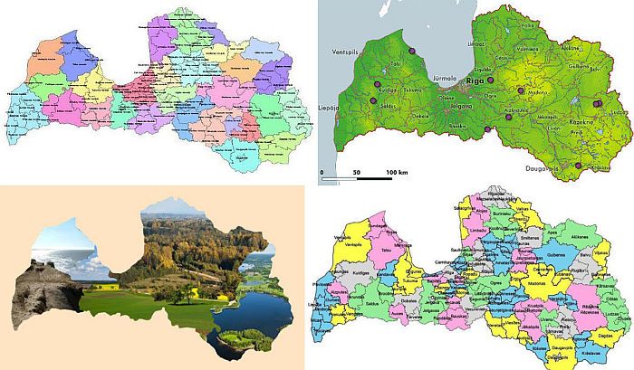 Nākamnedēļ VARAM prezentēs potenciālo jauno pašvaldību teritoriju karti