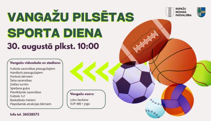 30.VIII Vangažu pilsētas Sporta diena