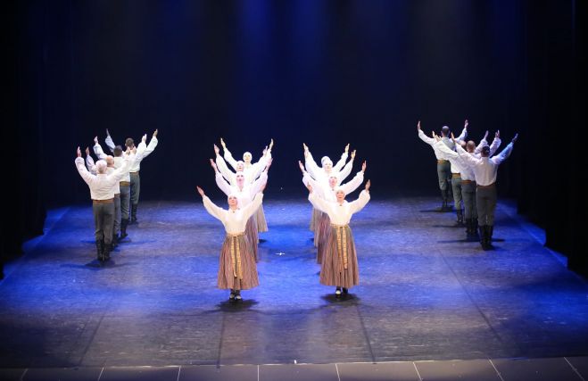 24.I Deju kolektīva "Virši" jubilejas koncerts "Baltu dienu nosargāt" Inčukalnā